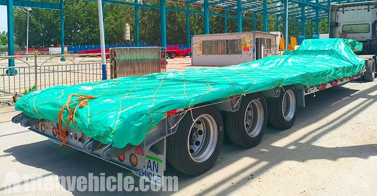 3 Axle 60 Ton Low Bed Trailer for Sale in Congo