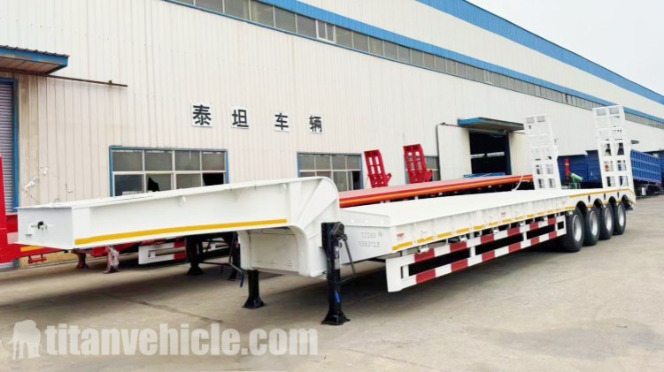 4 Axle Low Loader Trailer for Sale in Tanzania