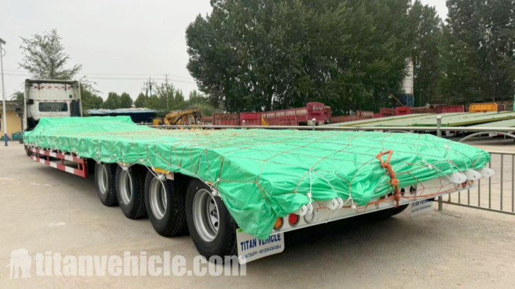 4 Axle Low Loader Trailer for Sale in Tanzania