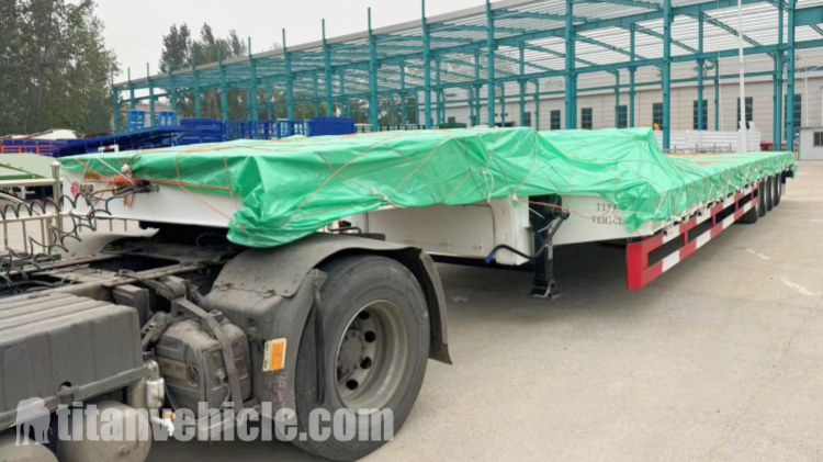 4 Axle Low Loader Trailer for Sale in Tanzania
