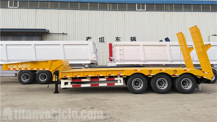 3 Axle 60 Ton Low Loader Trailer for Sale Guinea