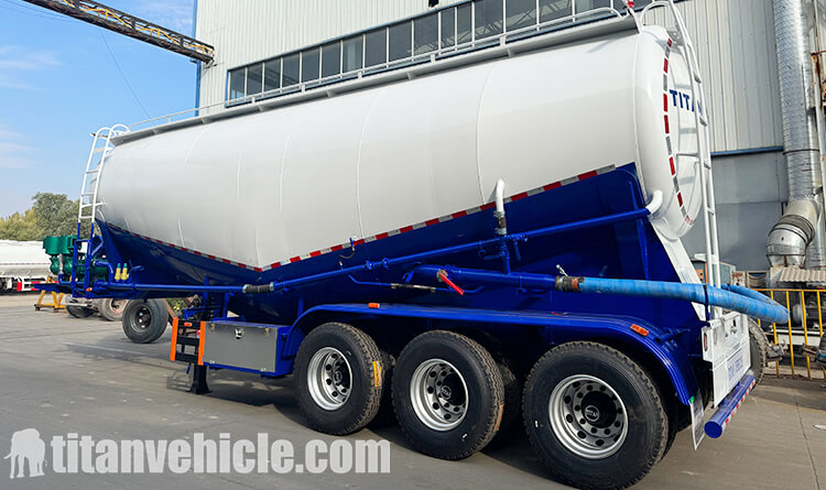 3 Axle Bulk Cement Tanker Trailer for Sale in n