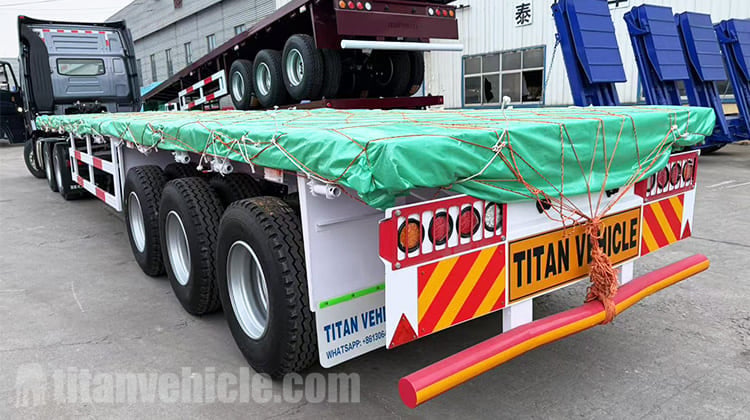 Tri Axle Flatbed Trailer for Sale in Nigeria