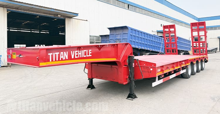 4 Axle Semi Low Bed Trailer for Sale in Philippines