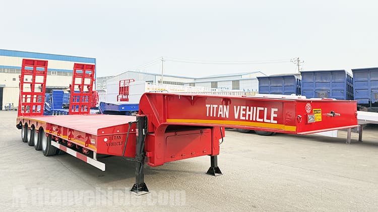 4 Axle Semi Low Bed Trailer for Sale in Philippines