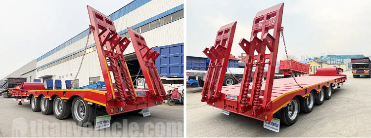 4 Axle Semi Low Bed Trailer for Sale in Philippines