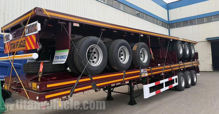 3 Axle Flatbed Semi Trailers for Sale in Tanzania