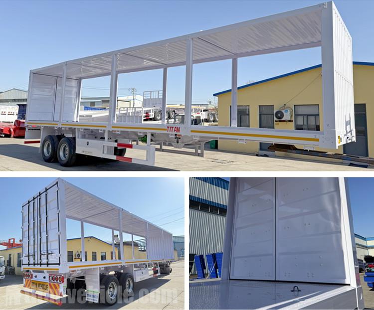 2 Axle Curtain Side Trailer for Sale in Trinidad and Tobago
