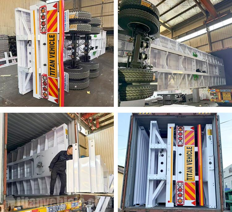 2 Axle Curtain Side Trailer will be ship to Trinidad and Tobago