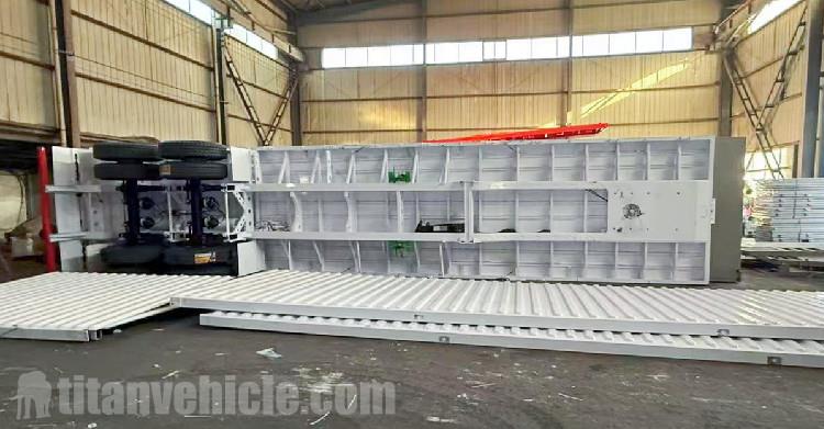 2 Axle Curtain Side Trailer will be ship to Trinidad and Tobago