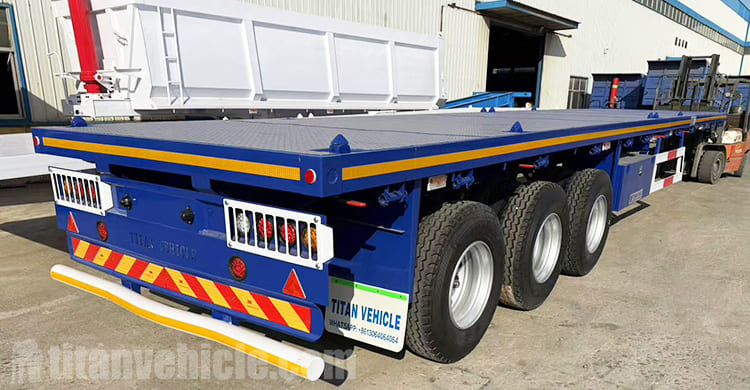 40 Foot Flatbed Semi Trailer Manufacturers for Sale in Zambia