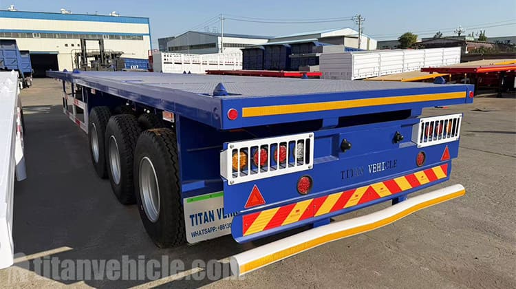40 Foot Flatbed Semi Trailer Manufacturers for Sale in Zambia