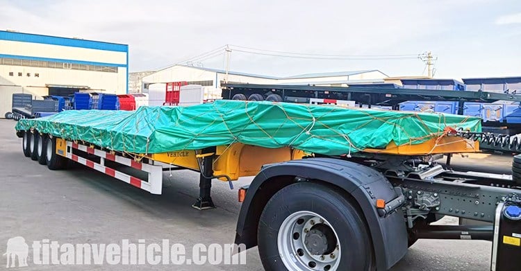 4 Axle Lowbed Trailer for Sale in Papua New Guinea