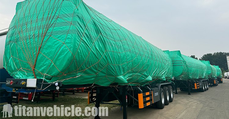 3 Axle Fuel Tanker Trailer for Sale in Senegal