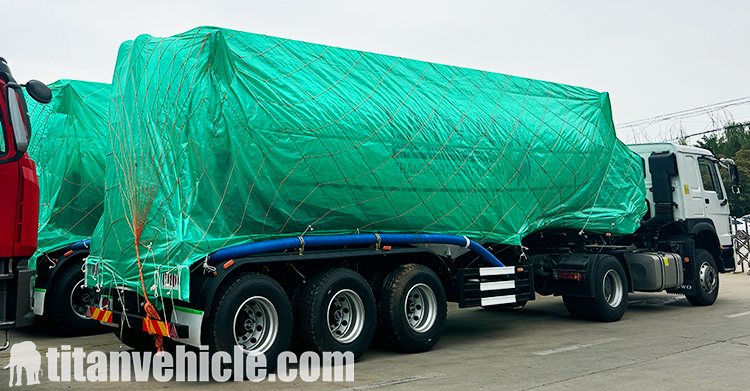 3 Axle Bulk Cement Tanker Trailer for Sale in n