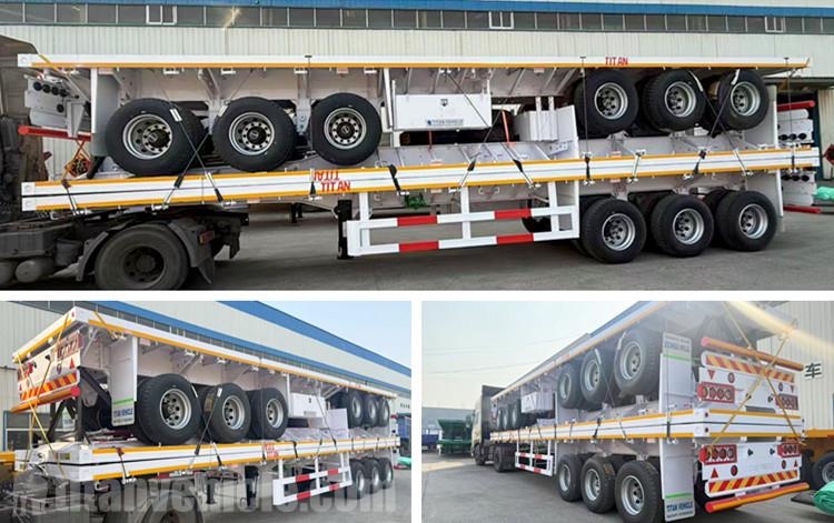 3 Axle Semi Flatbed Trailer for Sale in Zambia