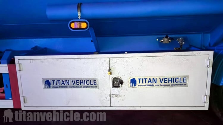 45000 Liters Diesel Fuel Tanker Trailer for Sale in Tanzania