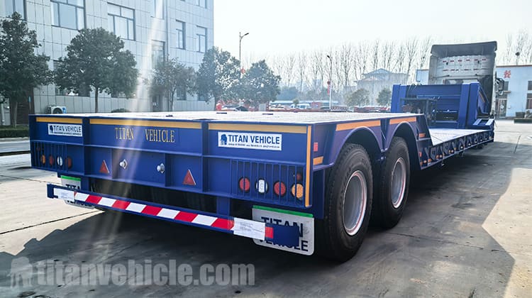 2 Line 4 Axle Removable Gooseneck Lowboy Trailer for Sale in Jamaica 