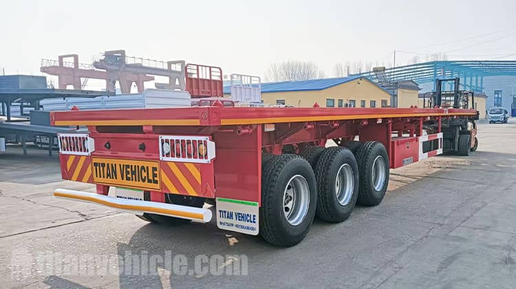 3 Axle Flatbed Semi Trailer Manufacturers for Sale in Nigeria