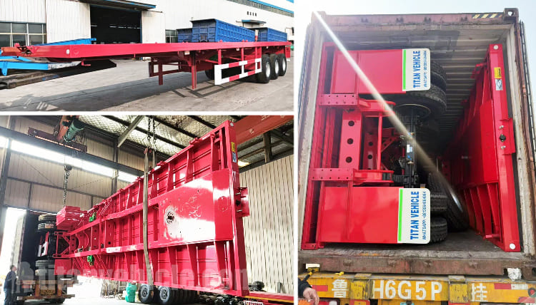 3 Axle Flatbed Semi Trailer Manufacturers for Sale in Nigeria