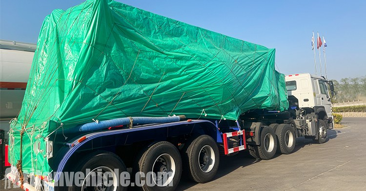 3 Axle Bulk Cement Tanker Trailer for Sale in n