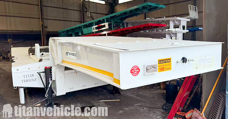 4 Axle Lowbed Trailer for Sale in Gabon