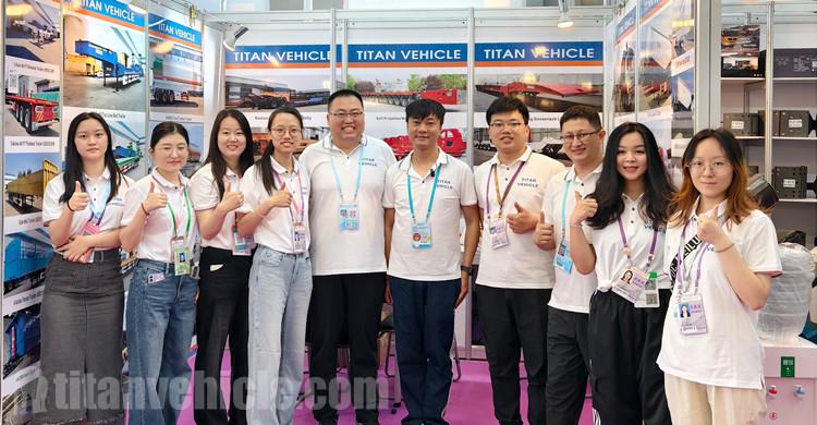 TITAN Vehicle on The First Day of the Canton Fair