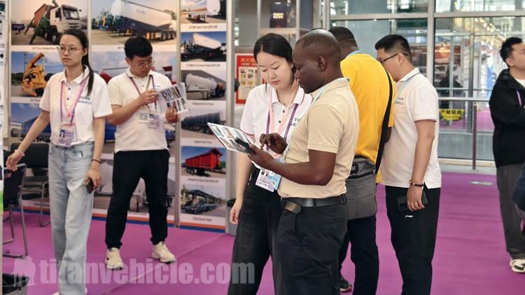 TITAN Vehicle on The First Day of the Canton Fair