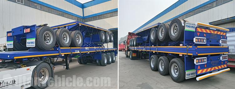 2025 New Model Superlink Flat Deck Trailer for Sale in Namibia