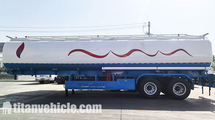 42000 Liters Fuel Tanker Trailer for Sale in Zambia