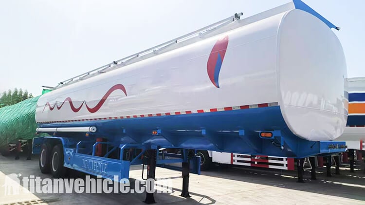 42000 Liters Fuel Tanker Trailer for Sale in Zambia
