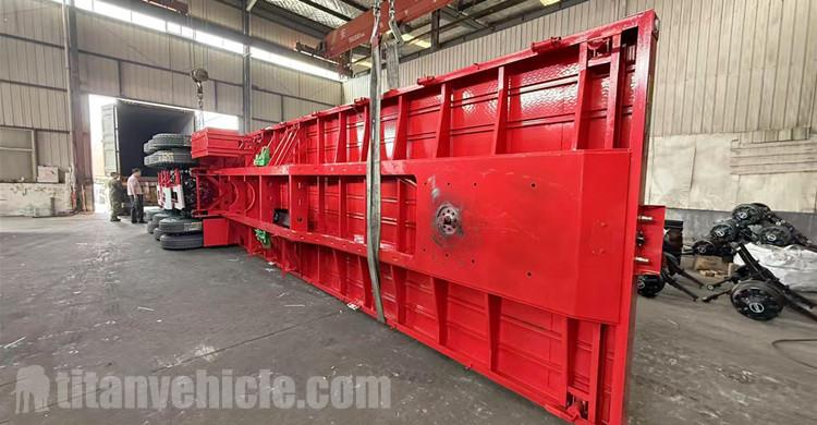 3 Axle 40 Foot Flatbed Tuck Trailer for Sale in Congo