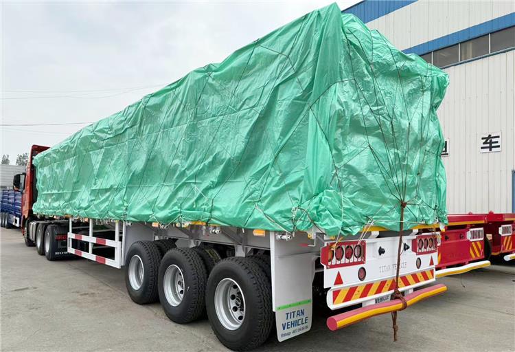 3 Axle Drop Side Wall Trailer for Sale In Zambia