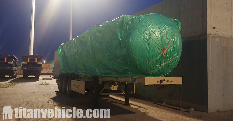 3 Axle Fuel Tanker Trailer for Sale in Tanzania