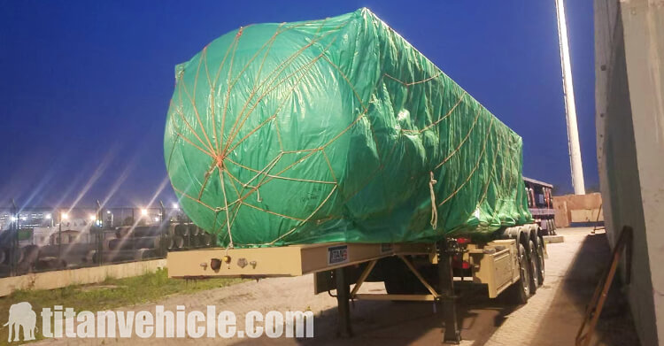 3 Axle Fuel Tanker Trailer for Sale in Tanzania