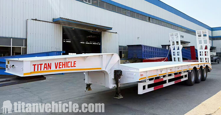 3 Axle 60 Ton Semi Lowbed Trailer for Sale in Kenya