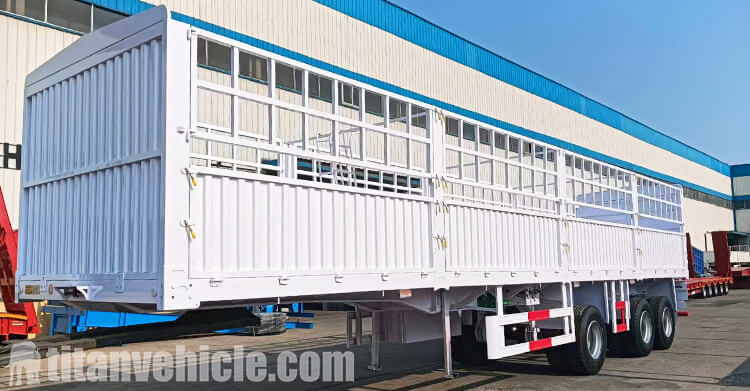 3 Axle Fence Semi Trailer for Sale in Sudan
