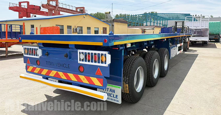 40 Ft Flatbed Trailer Manufacturers for Sale in Sierra Leone