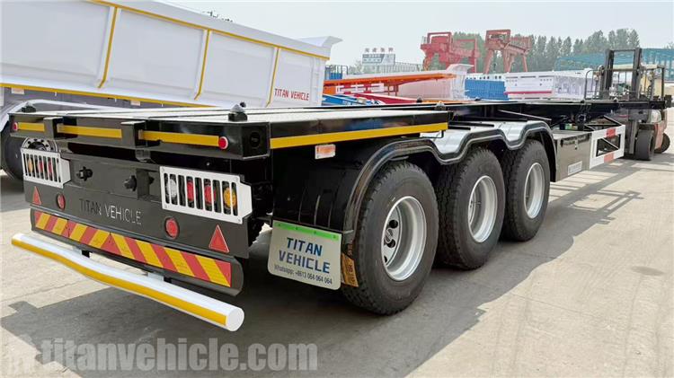 3 Axle 40 ft Container Chassis Trailer for Sale In Mali