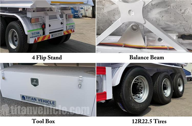 3 Axle Tipper Trailer for Sale In Sierra Leone