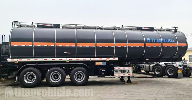 3 Axle Bitumen Tanker Trailer for Sale in Nigeria
