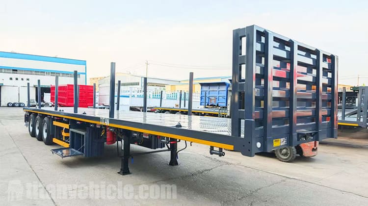 3 Axle Flatbed Trailer Manufacturers for Sale in Saudi Arabia