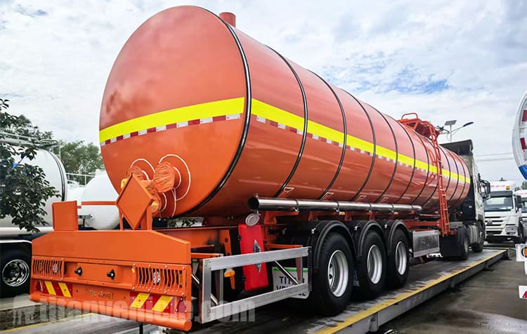40000L Asphalt Tank Trailers for Sale in Guyana