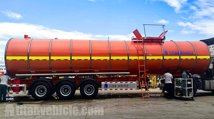 40000L Asphalt Tank Trailers for Sale in Guyana