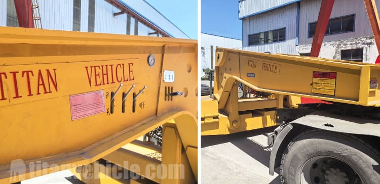 80 Ton Removable Gooseneck Lowboy Trailer for Sale in Tanzania