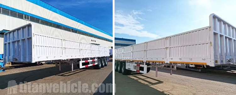 Tri Axle Sidewall Semi Trailer for Sale in Zimbabwe