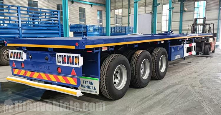 3 Axle Flatbed Truck Trailer for Sale in Ivory Coast