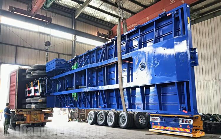 3 Axle Flatbed Truck Trailer for Sale in Ivory Coast