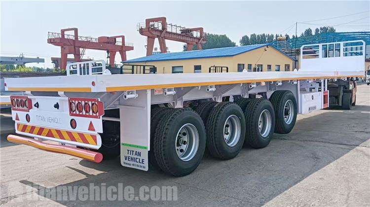 4 Axle Flatbed Trailer for Sale In Sierra Leone