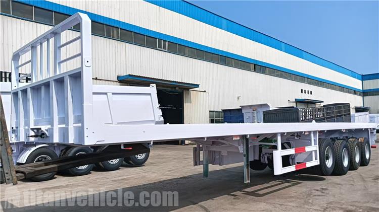 4 Axle Flatbed Trailer for Sale In Sierra Leone